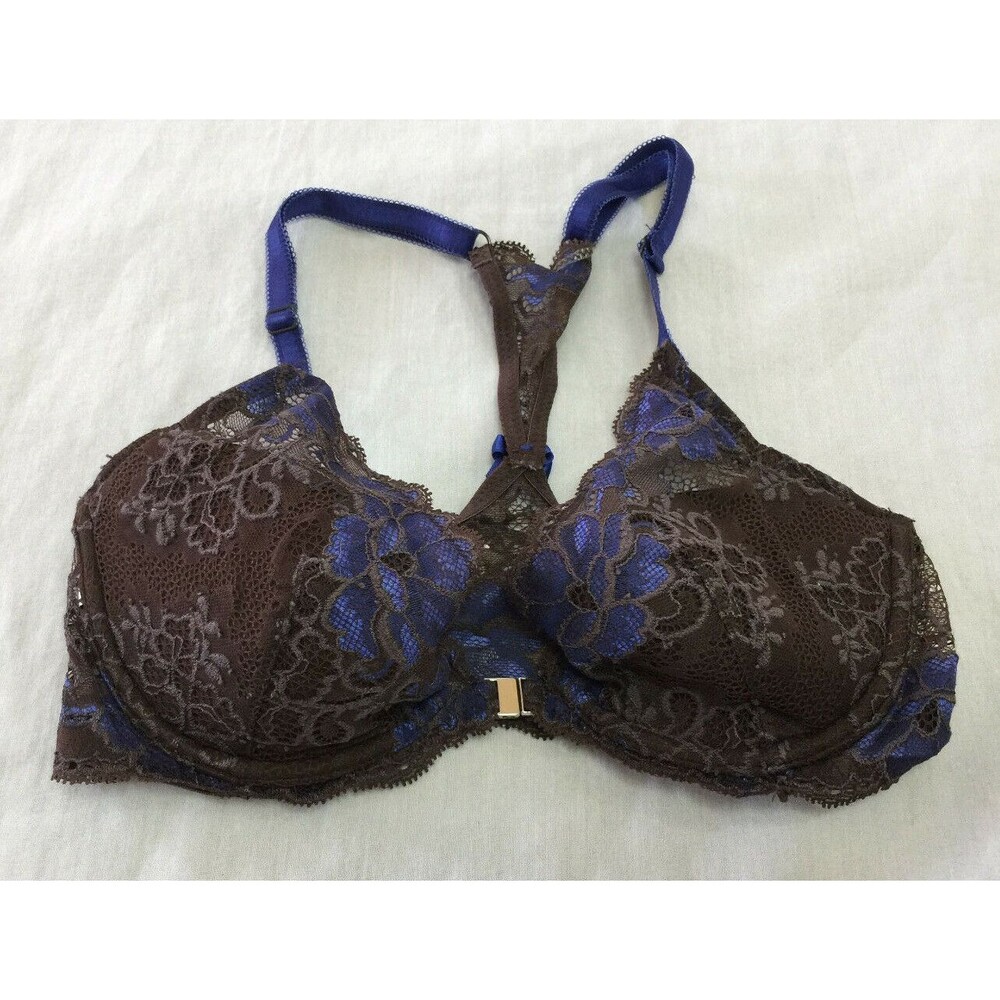 ADORE ME WOMENS FRONT CLOSE UNDERWIRE BRA SIZE 32C